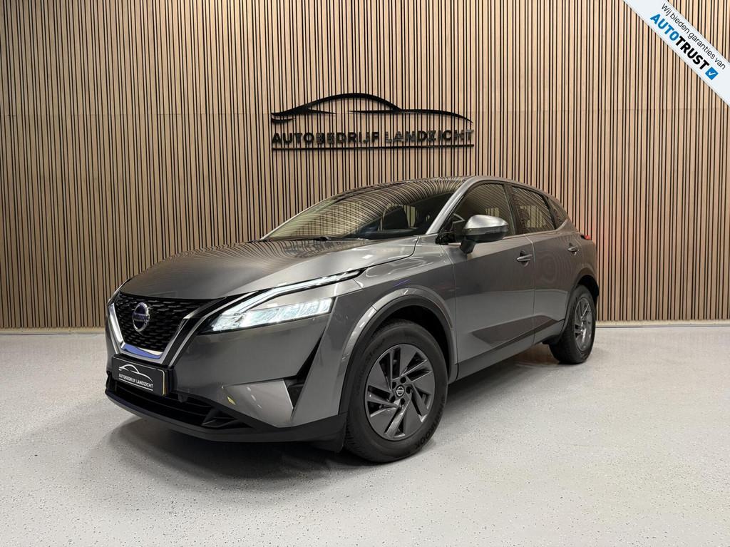 Nissan Qashqai 1.3 MHEV Xtronic Acenta - Carplay - Stoel &St, Auto's, Automaat, Stof, Gebruikt, Zwart