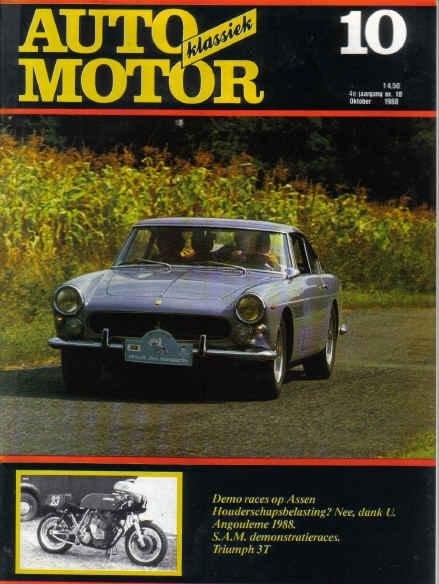 AMK 10 1988 : Saab 92 93 96 - Triumph 3T - Honda CB500 Four, Ophalen of Verzenden, Gelezen, Algemeen