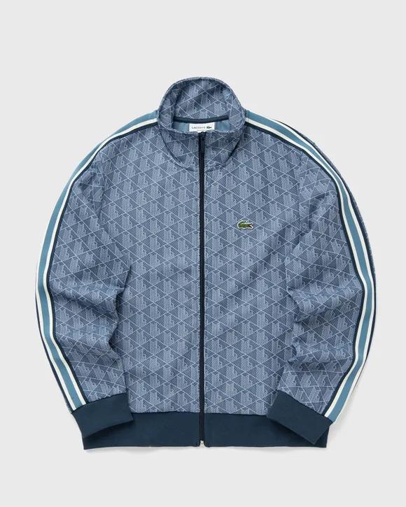 Lacoste paris monogram track jacket blauw, Ophalen of Verzenden, Zo goed als nieuw, Blauw