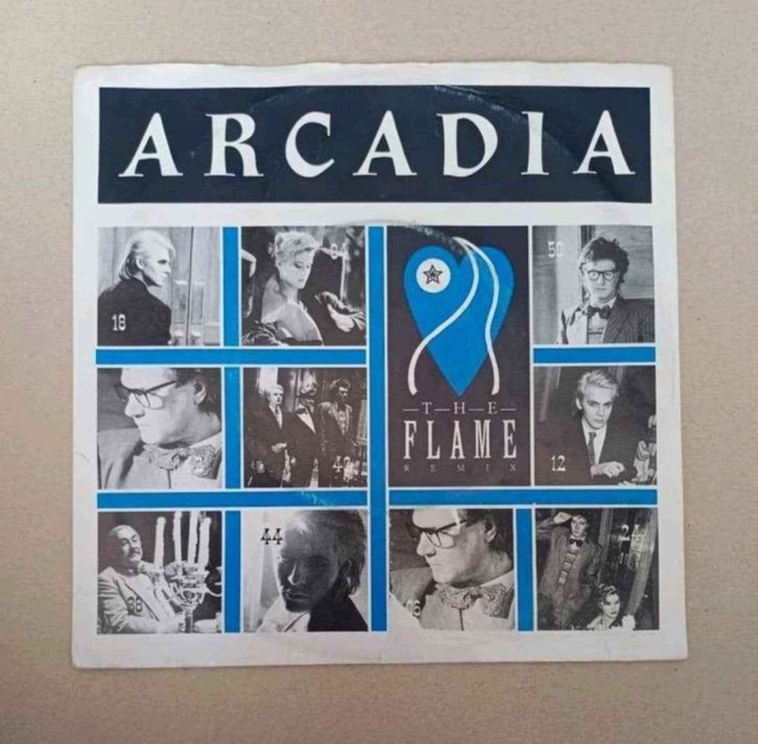 Arcadia - The Flame, Cd's en Dvd's, Gebruikt, 7 inch, Ophalen of Verzenden, Pop