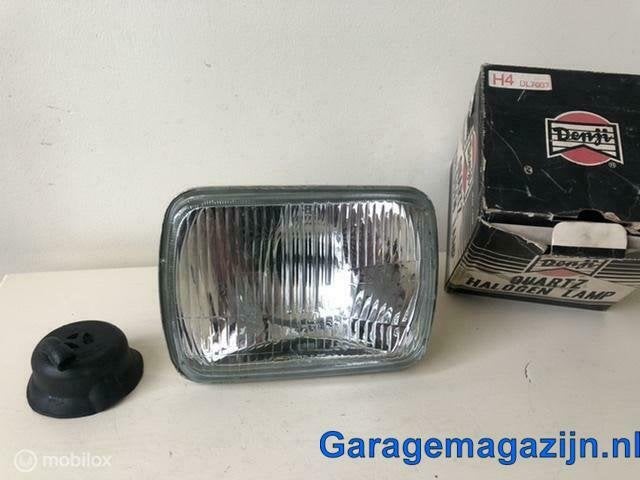 Koplamp H4 Denji DJ7003 universeel 142 mm x 200 mm, Gebruikt, Ophalen of Verzenden