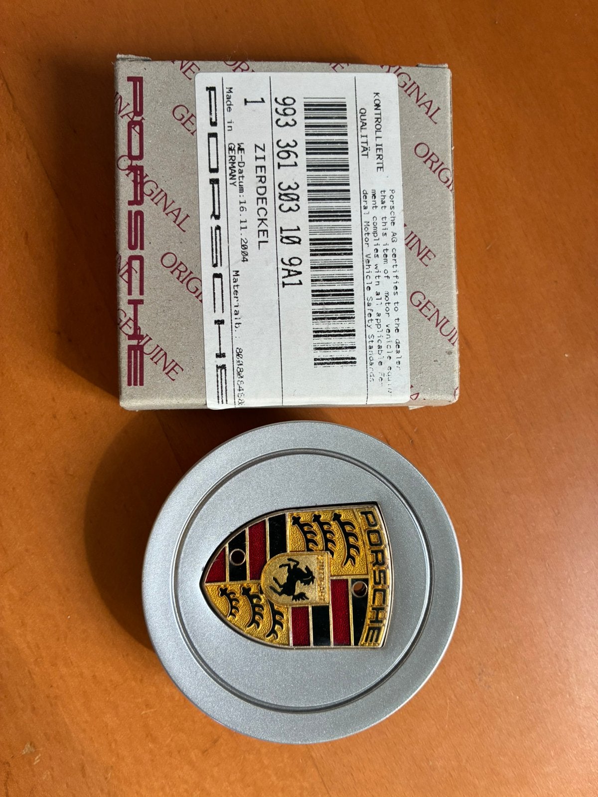 Porsche wieldop full color voor 993/964, Ophalen of Verzenden, Zo goed als nieuw
