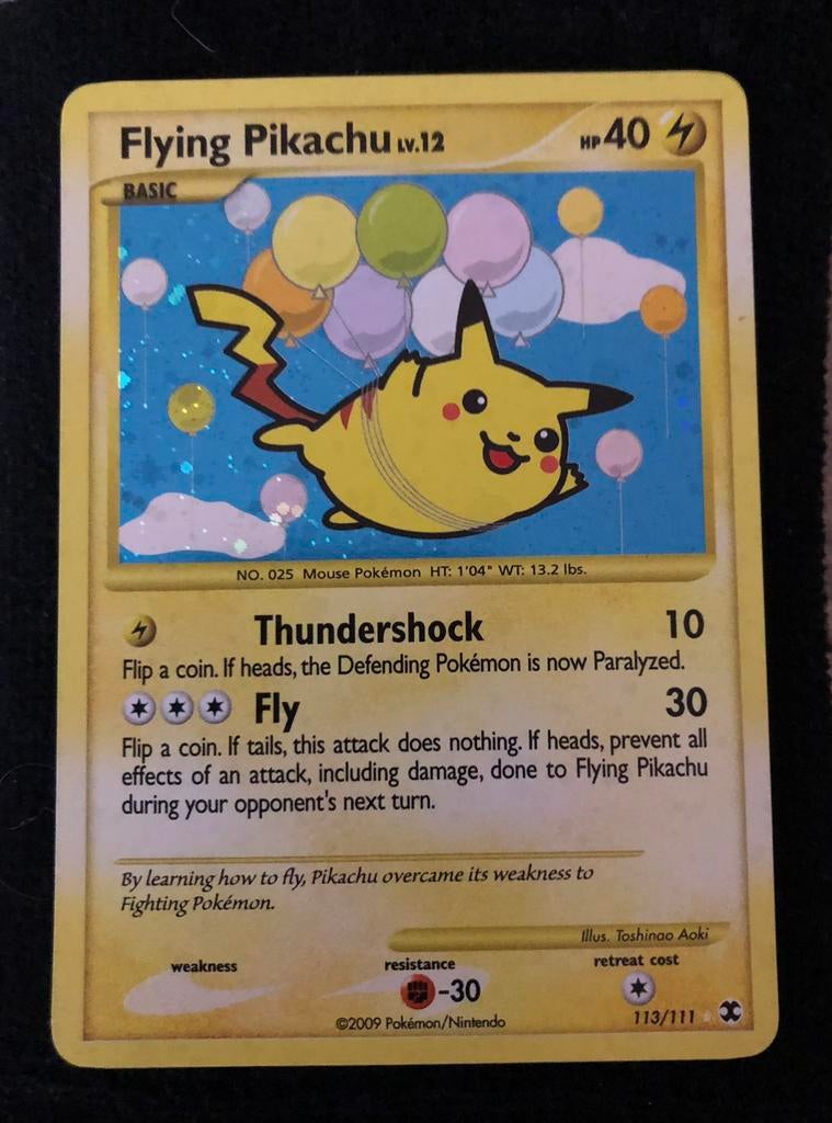 Surfing Pikachu 114/111 Ultra Rare, Ophalen of Verzenden, Zo goed als nieuw
