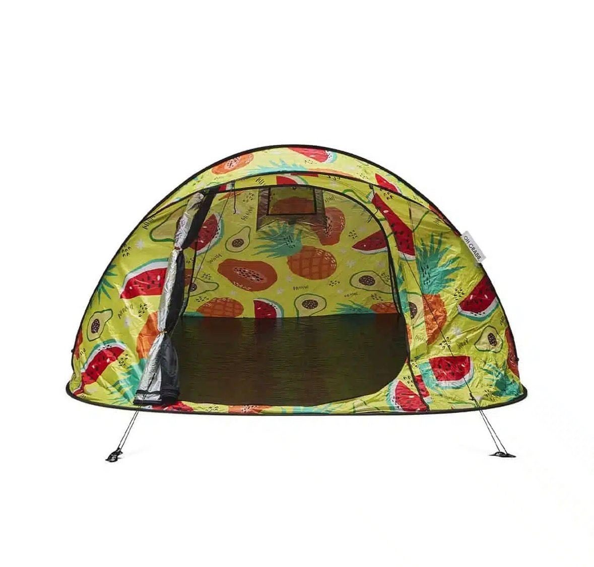 Nieuwe 2-3 persoons festivaltent met fruitprint, Ophalen of Verzenden