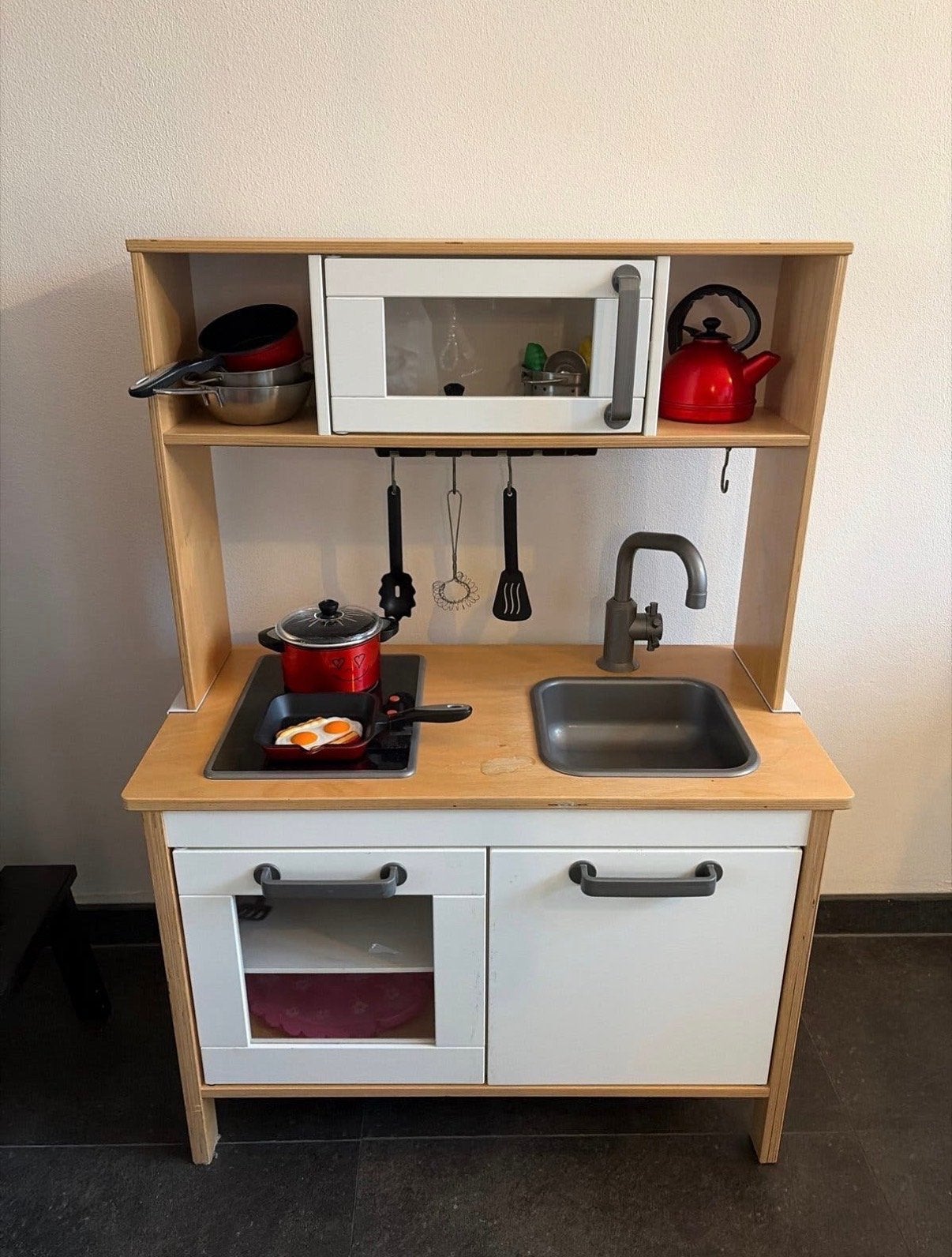 IKEA Duktig Speelkeuken met accessoires, Ophalen, Gebruikt, Hout, Speelkeuken