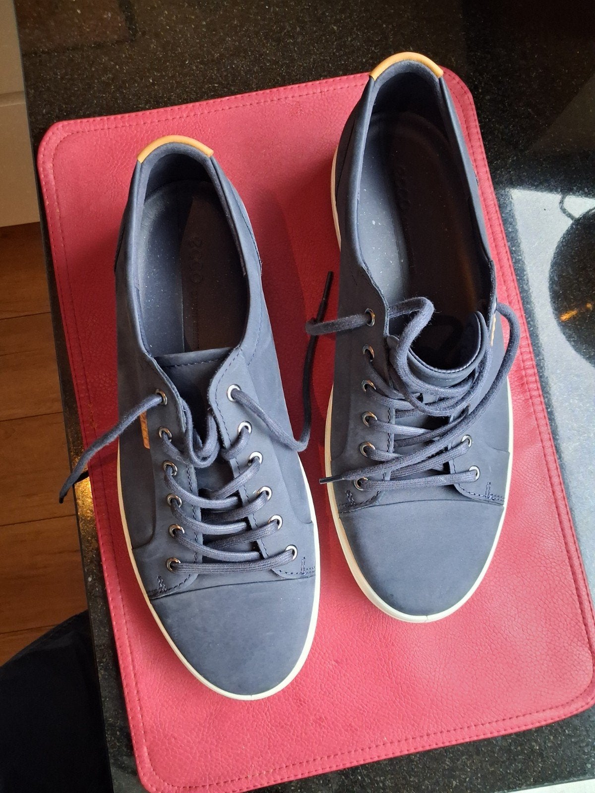 ECCO herenschoenen - Zo goed als nieuw, Ophalen of Verzenden, Zo goed als nieuw, Blauw