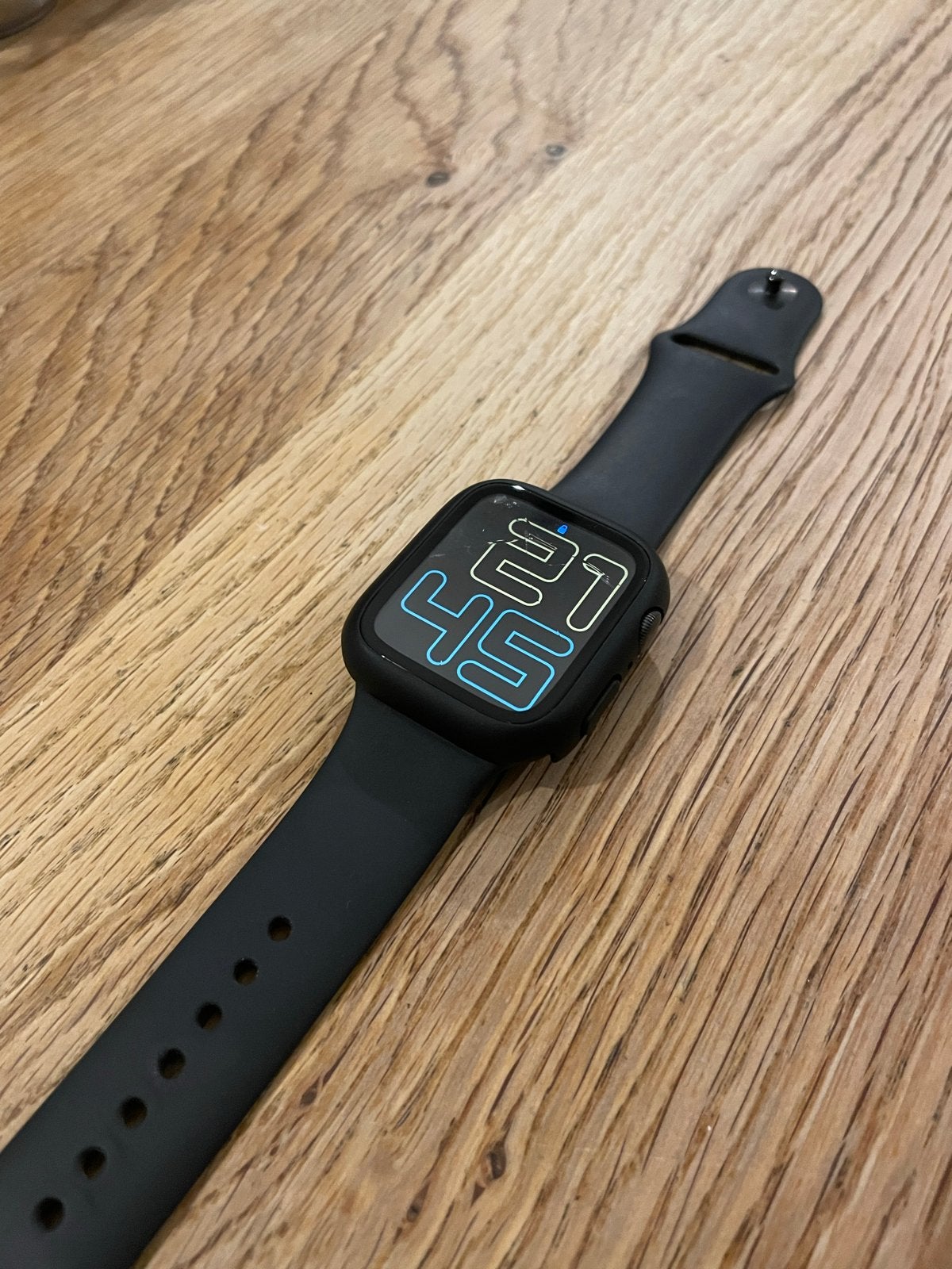 Apple Watch Series 4 (44mm) - Gebruikt met 99% batterij, Ophalen, Gebruikt, Hartslag, Zwart