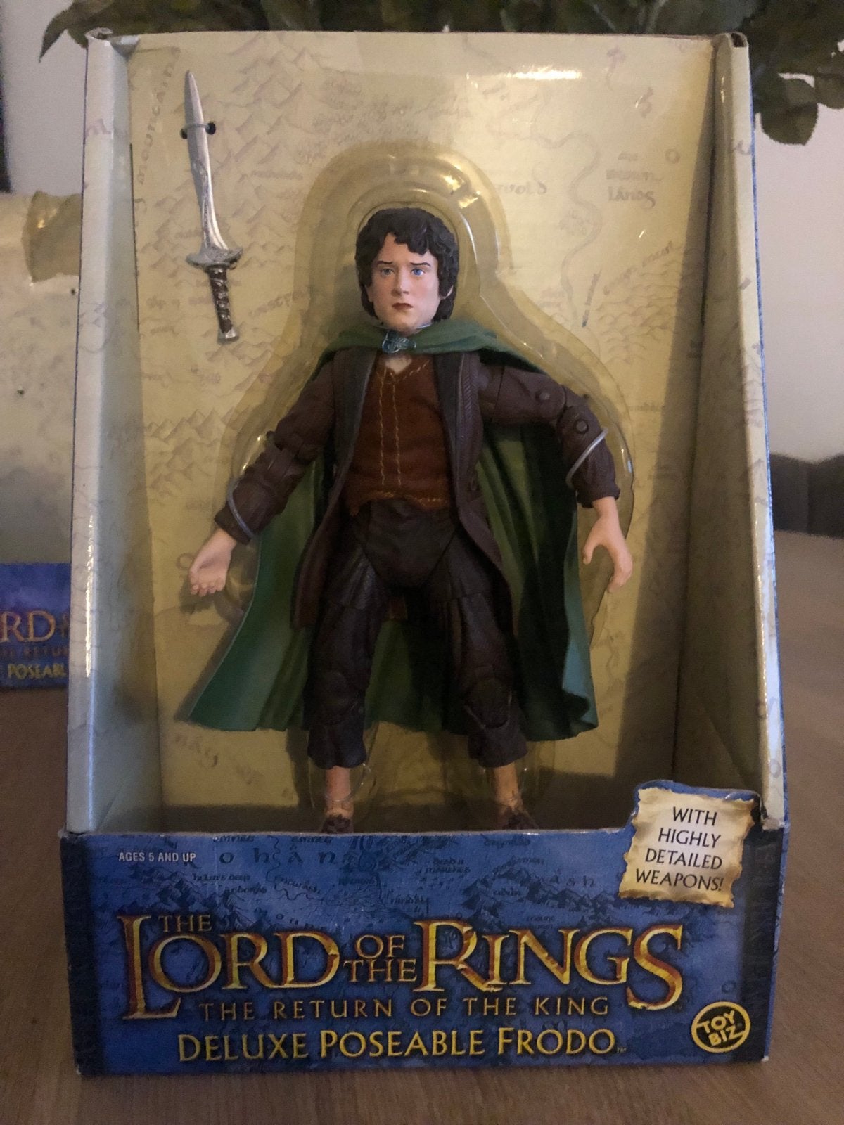 Lord of the Rings Frodo figure - toybiz nieuw in doos, Verzamelen, Ophalen of Verzenden, Nieuw, Actiefiguurtje