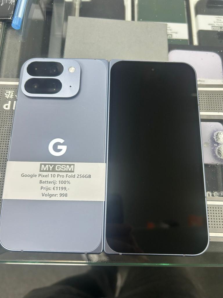 Google Pixel 10 Pro Fold 256GB – Nieuwstaat, Telecommunicatie, Mobiele telefoons | Overige merken, Inklapmodel, Ophalen of Verzenden