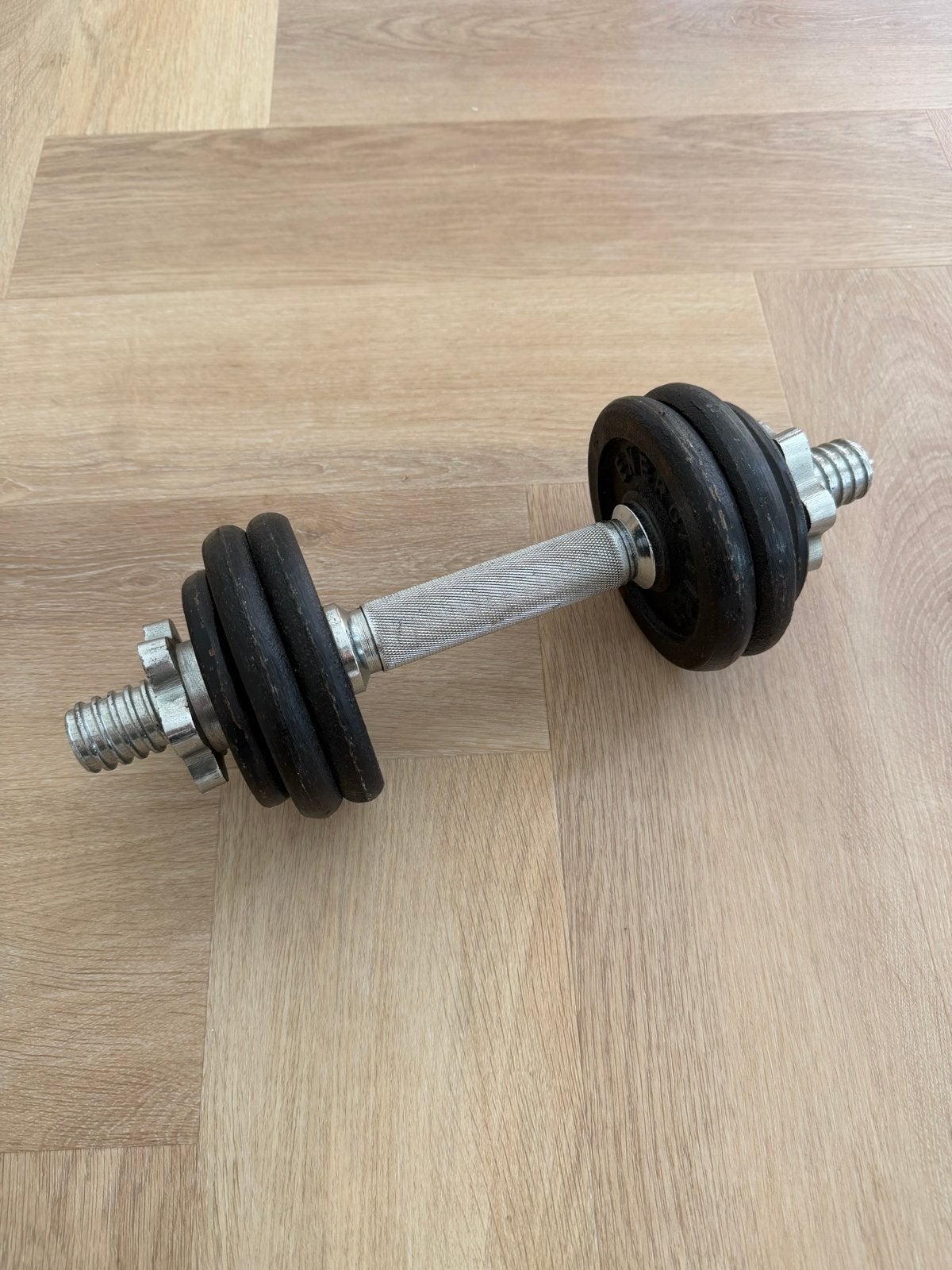 Dumbbell 2-7 kg - Verstelbaar en Veelzijdig, Ophalen of Verzenden, Gebruikt, Armen, Dumbbell