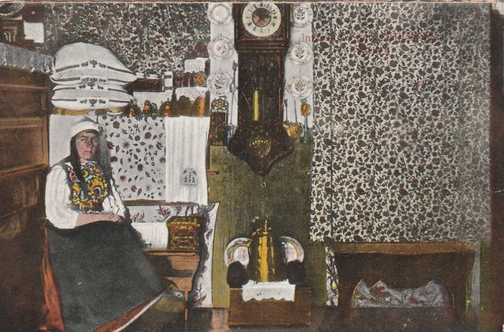 MARKEN Interieur Klederdracht kl.f. 1930, Verzenden, 1920 tot 1940, Gelopen, Noord-Holland