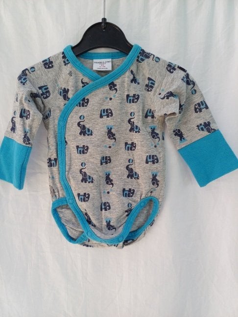 Leuke overslagrompers, olifanten mt 50 merk Polarn O. Pyret, Nacht- of Onderkleding, ., Ophalen of Verzenden, Zo goed als nieuw