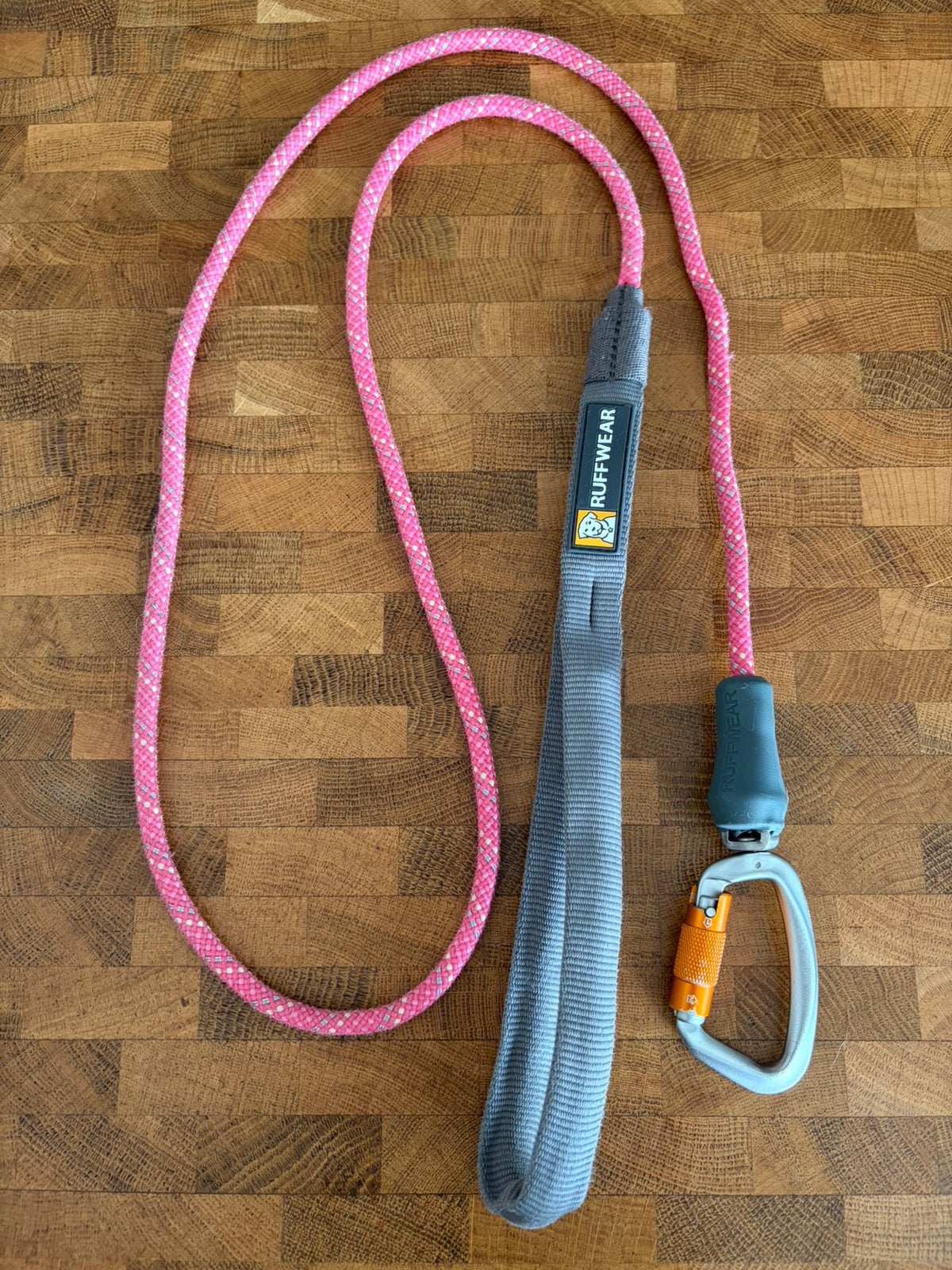 Ruffwear knot-a-leash lijn rose pink S, Dieren en Toebehoren, Honden-accessoires, Ophalen of Verzenden, Zo goed als nieuw