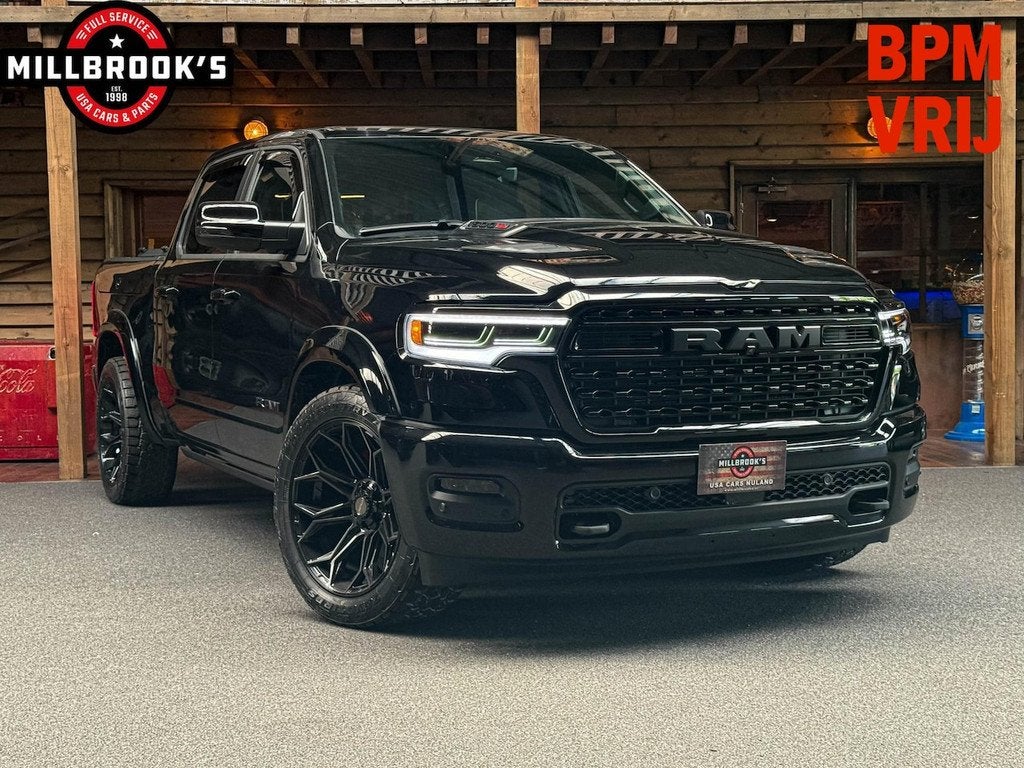 Dodge Ram 1500 Limited Hurricane 540 PK Widebody, high outpu, Automaat, 4 stoelen, Zwart, Leder