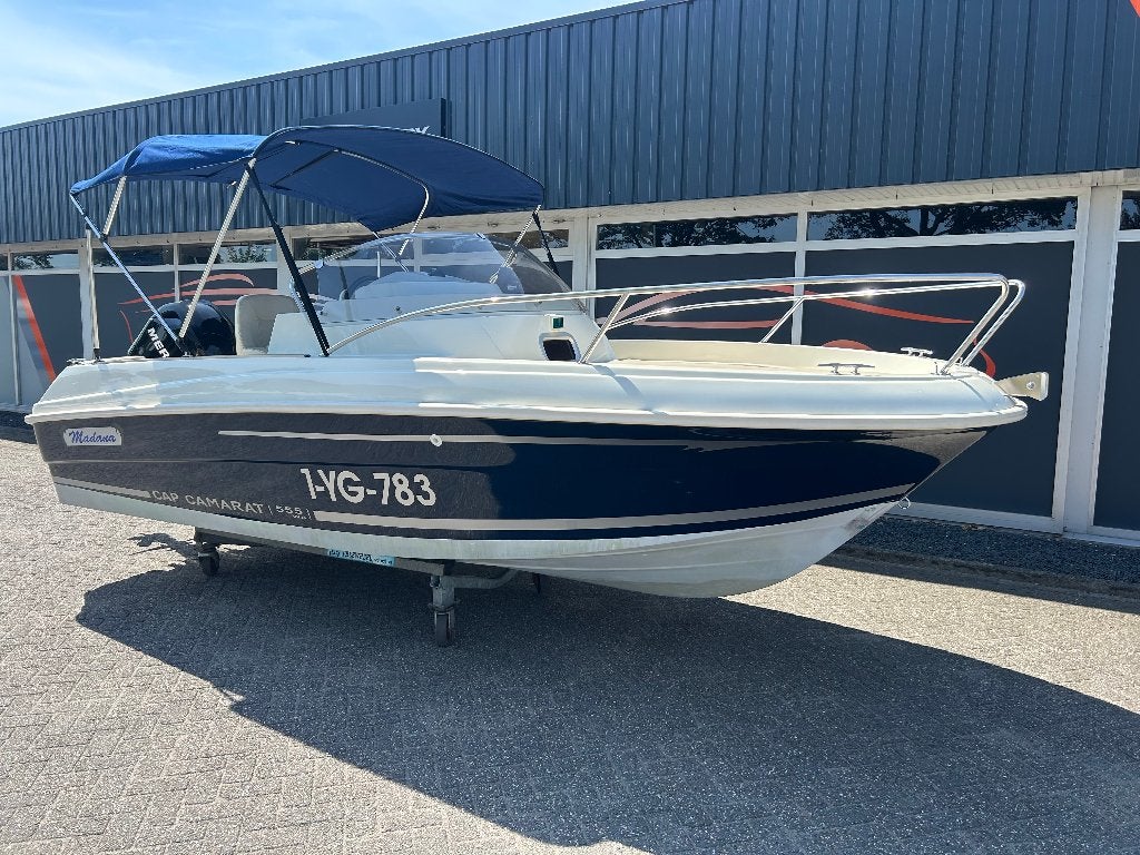 Jeanneau Cap Camarat 555 WA, Watersport en Boten, Gebruikt, 70 tot 120 pk, 115 pk, Ophalen