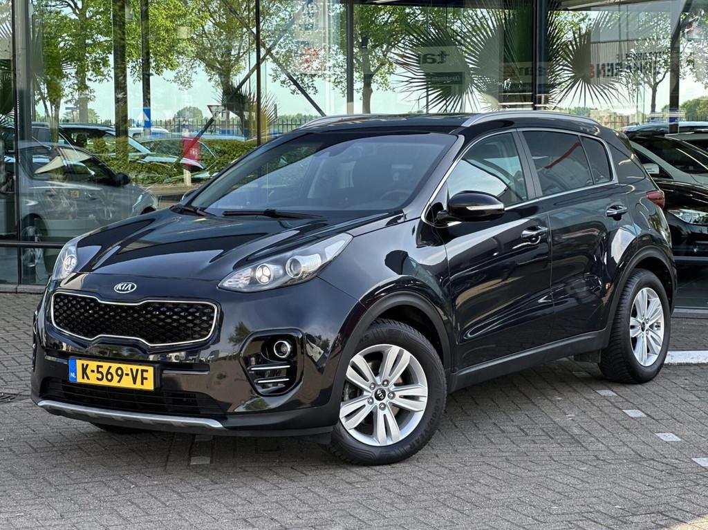Kia Sportage 1.6 T-GDI 4WD DynamicLine Automaat 2017, Auto's, Kia, Stof, Gebruikt, 4 cilinders, Lichtsensor