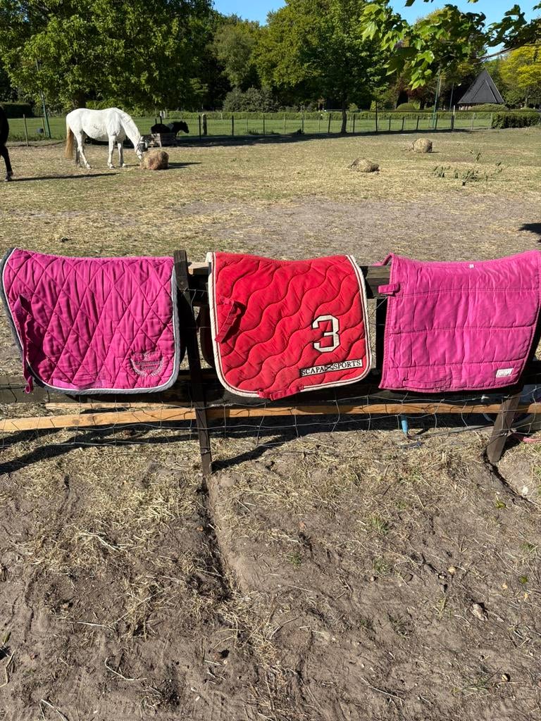 3 dekjes maat full, Dieren en Toebehoren, Paarden en Pony's | Dekens en Dekjes, Ophalen of Verzenden, Zo goed als nieuw