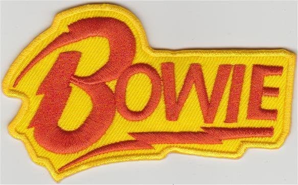 David Bowie patch embleem #3, Verzenden, Nieuw, Kleding