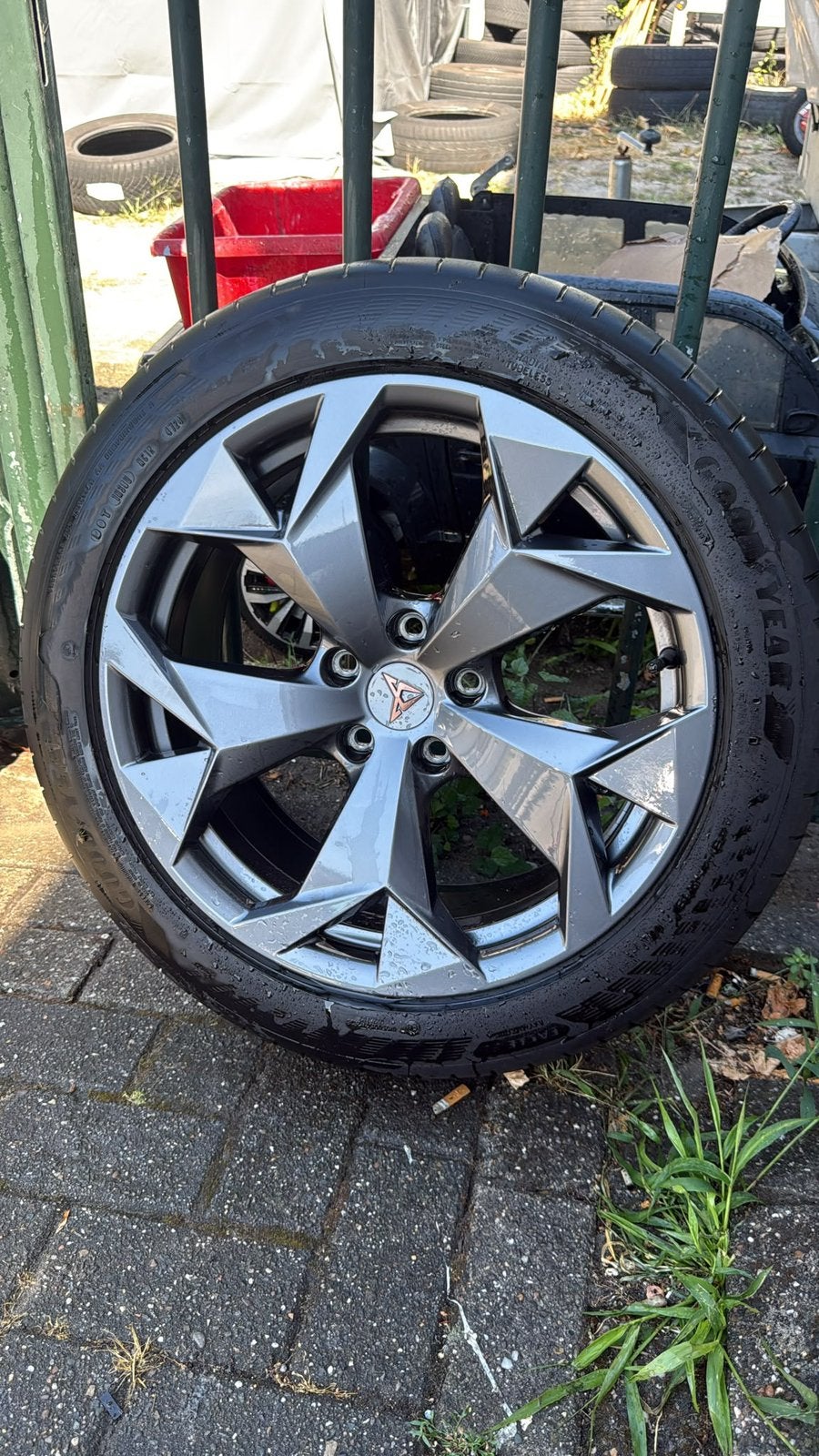 5x112 originele CUPRA Formentor 18-inch set, Auto-onderdelen, Banden en Velgen, 18 inch, Gebruikt, Velg(en), R