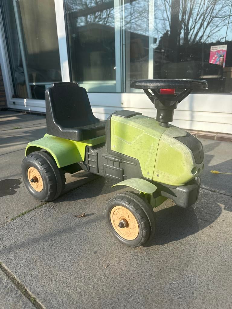 Loop trekker voor kinderen - Groen, Kinderen en Baby's, Speelgoed | Buiten | Voertuigen en Loopfietsen, Gebruikt, Loopvoertuig