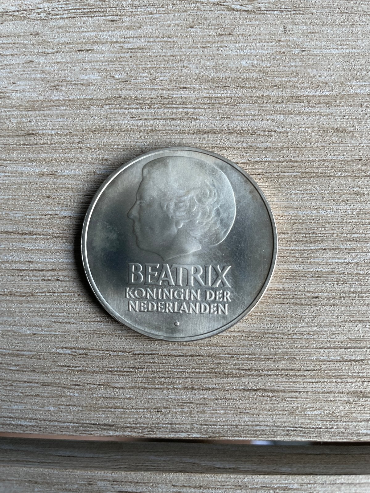 Zilveren 50 Gulden Beatrix 1982 - 200 jaar Nederland-Amerika, Koningin Beatrix, Zilver, Ophalen of Verzenden, Losse munt