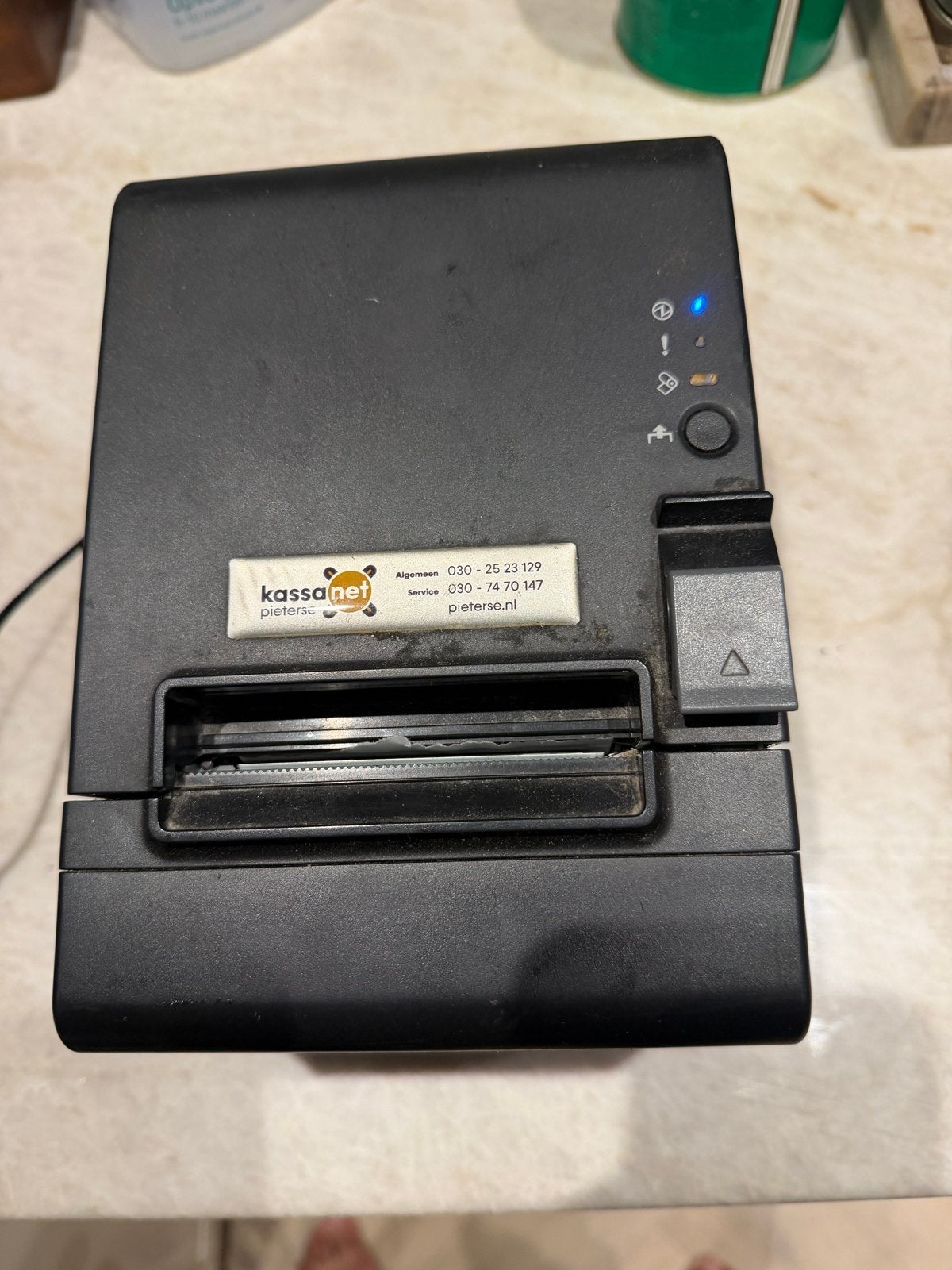 Epson TM-T20III Thermische Bonprinter - Kassaprinter, Computers en Software, Zwart-en-wit printen, Gebruikt, Printer, Ophalen of Verzenden