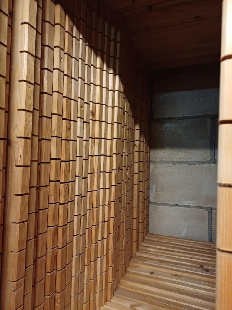 Bruynzeel Houten legbordstellingen 210 x50 z.g.a.n., Ophalen, Zo goed als nieuw