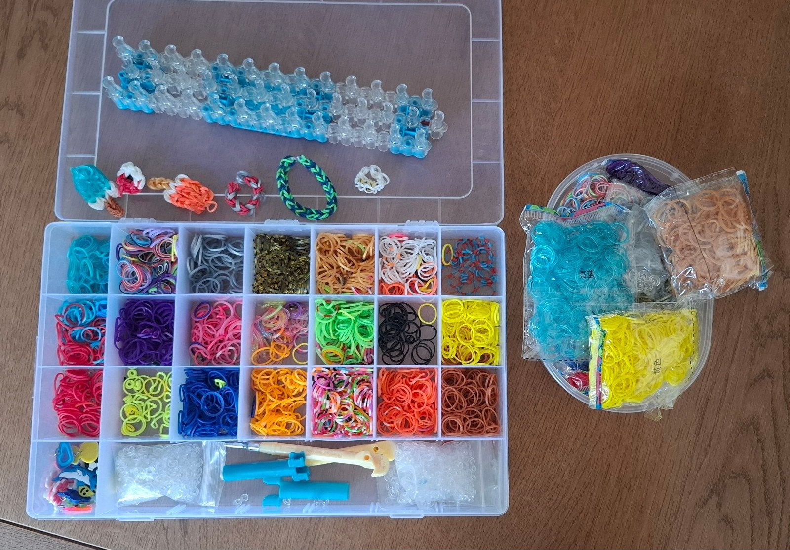 Loom / Loomen, uitgebreide set, Ophalen of Verzenden, Kraal