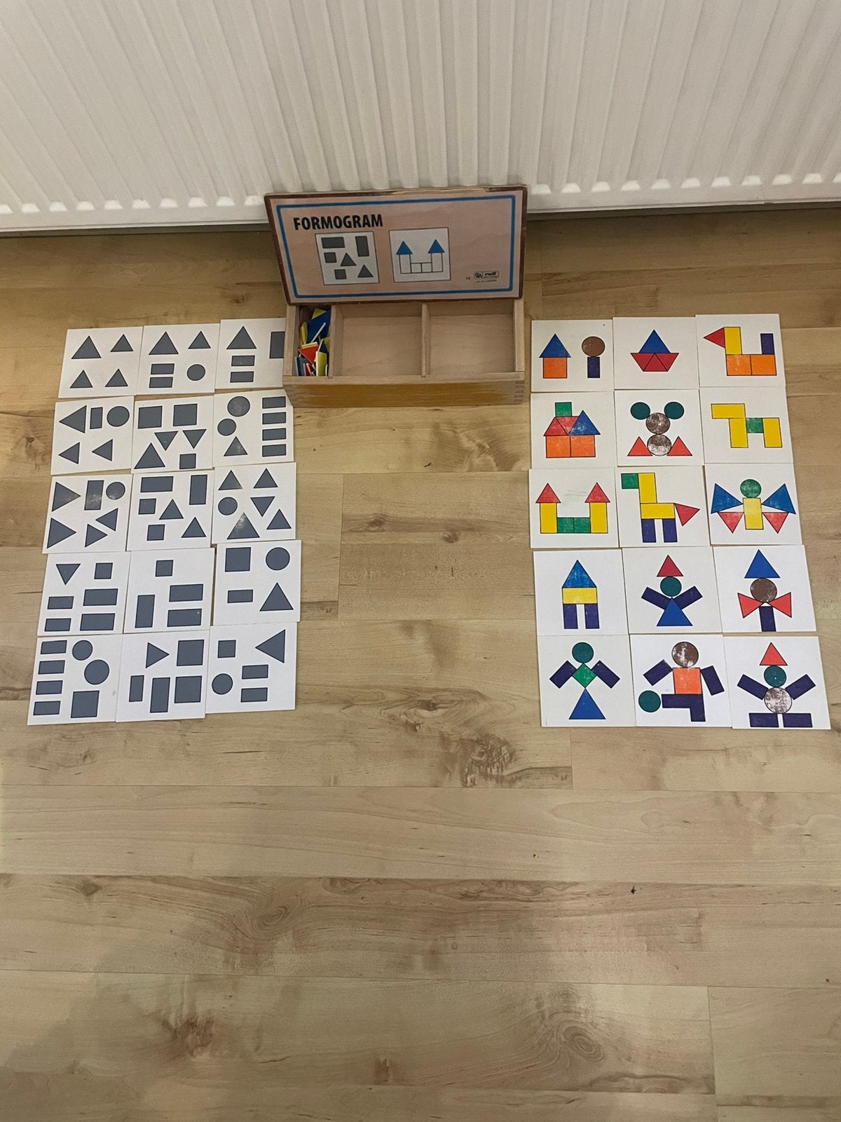 Originele Houten Kist Rolf Formogram Vormenspel (School), Ophalen of Verzenden, Gebruikt, Bouwen