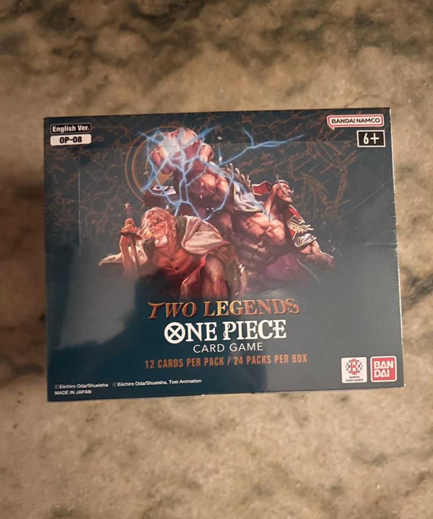 One Piece Card Game OP-08 Two Legends Booster Box/ Sealed, Hobby en Vrije tijd, Verzamelkaartspellen | Overige, Ophalen, Nieuw