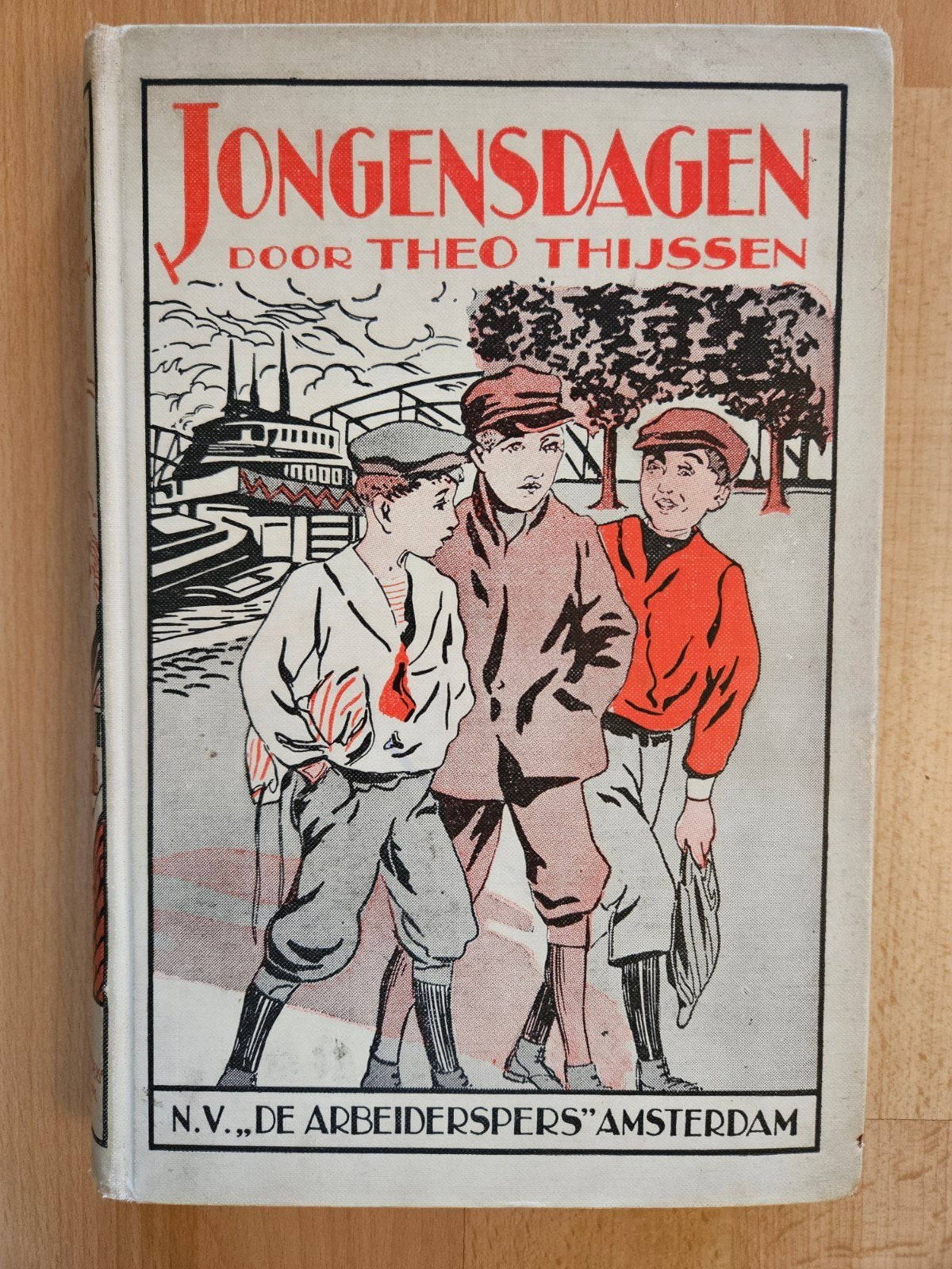 Jongensdagen, door Theo Thijssen, 1933, uitg. Arbeiderspers, Ophalen of Verzenden, Theo Thijssen