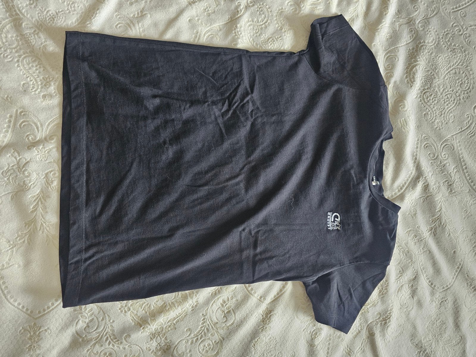 Cruyff T-shirt - Donkergrijs met logo, Ophalen, Cruyff, Maat 48/50 (M), Zo goed als nieuw