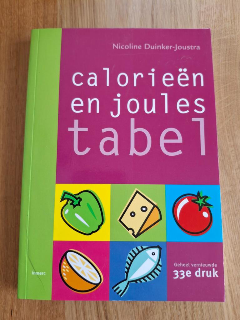 Calorieën en Joules Tabel - Nicoline Duinker-Joustra, Ophalen of Verzenden, Gelezen, Dieet en Voeding, Nicoline Duinker-Joustra