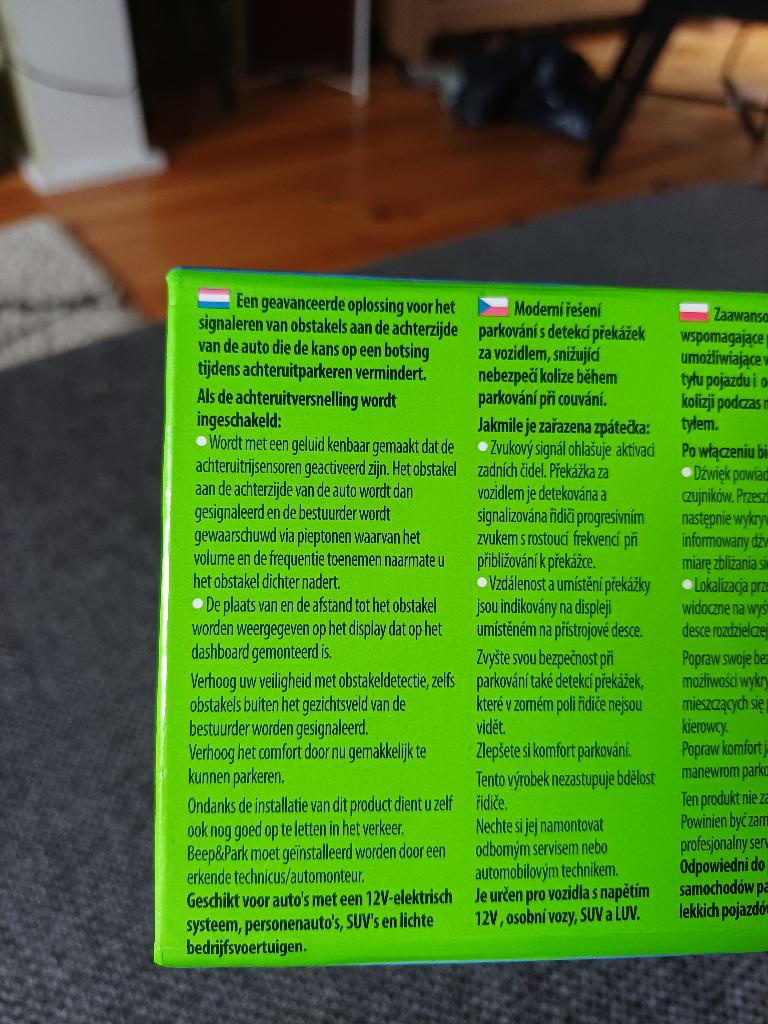 Valeo Beep&Park Parkeerhulp-systeem achter, Ophalen of Verzenden, Nieuw