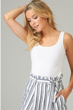Joseph Ribkoff chique gestreepte capri broek mt 38, Maat 38/40 (M), Overige kleuren, Verzenden, .