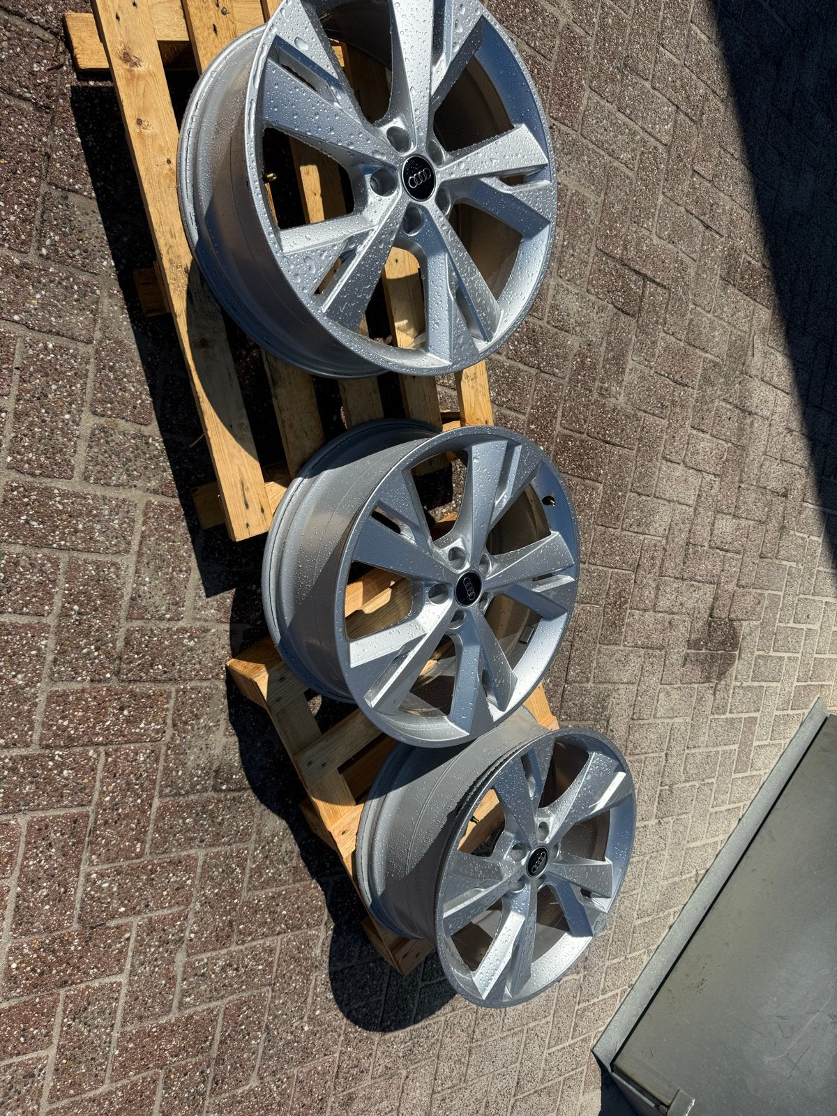 Audi Q4 Etron Sportback 20” Lichtmetalen Velgen Set - Nieuw, Auto-onderdelen, Gebruikt, Velg(en), Ophalen of Verzenden, Personenwagen