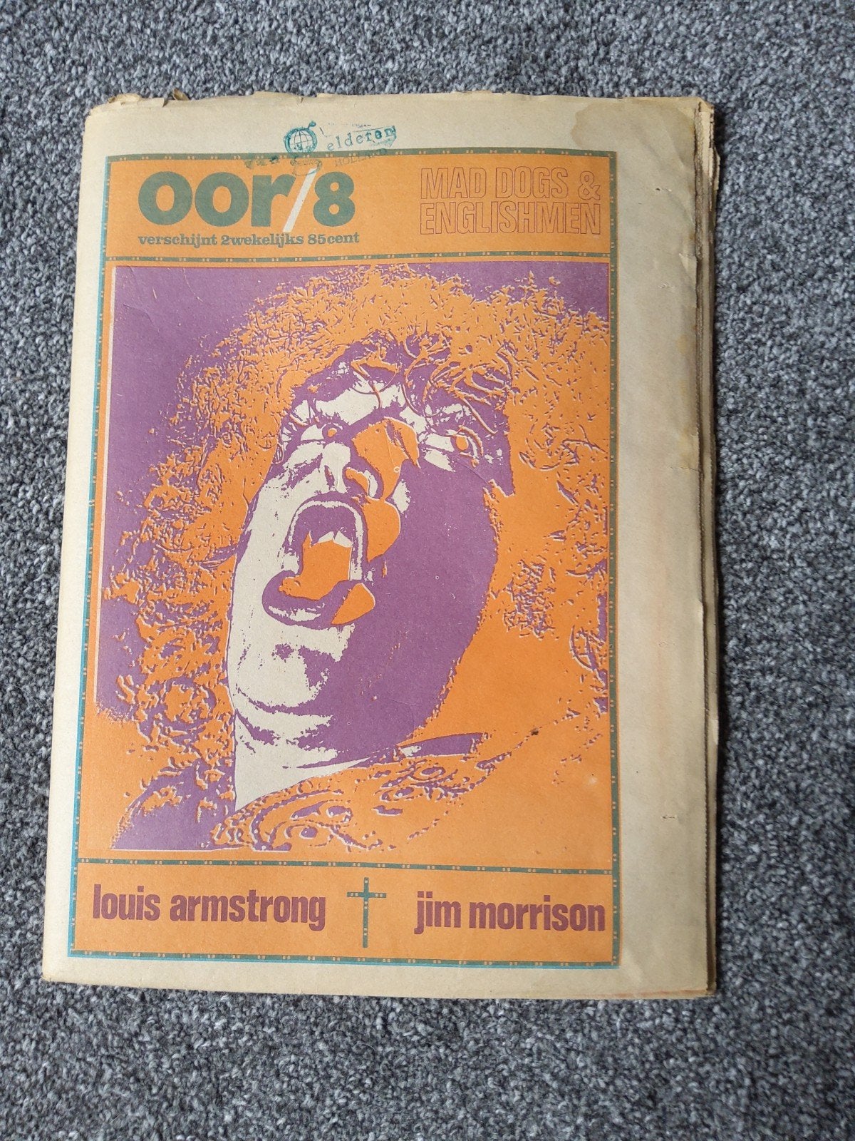 Muziekkrant oor  nr. 8, Verzamelen, Ophalen of Verzenden, Zo goed als nieuw, Boek, Tijdschrift of Artikel