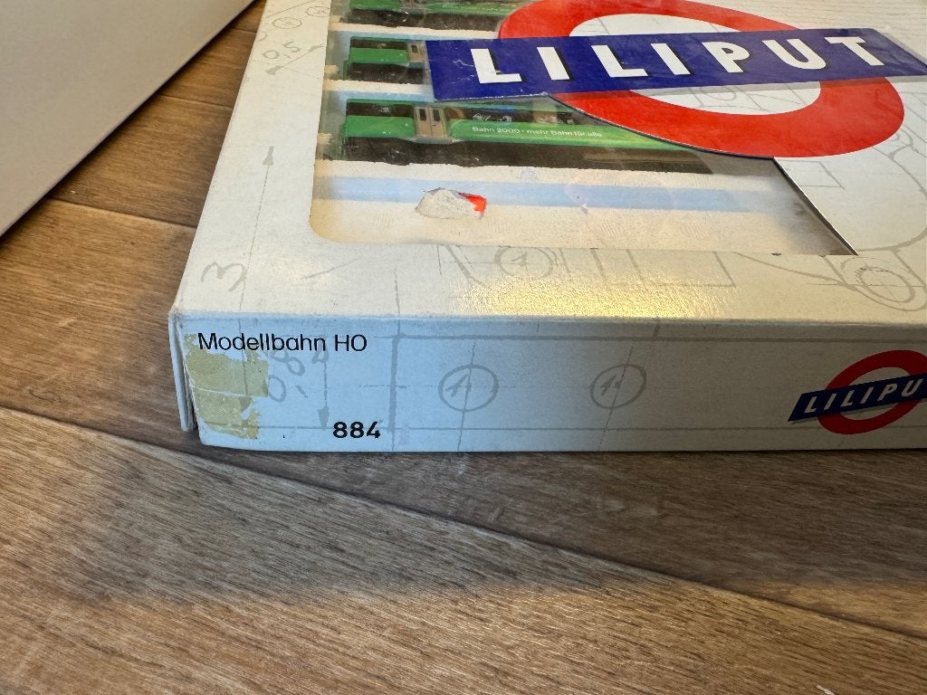 Liliput rijtuig set 884, Gelijkstroom of Wisselstroom, Wagon, Ophalen of Verzenden, Zo goed als nieuw