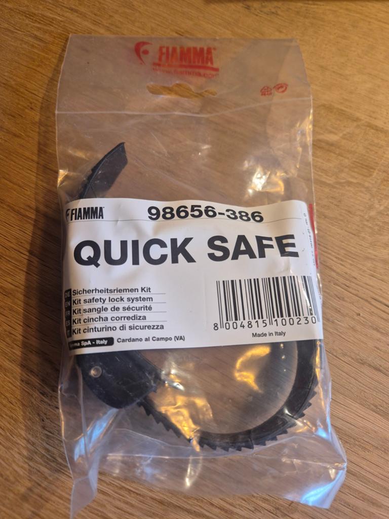 Fiamma Quick safe vastzet riempje voor Fietsendrager nieuw, Ophalen of Verzenden, Nieuw