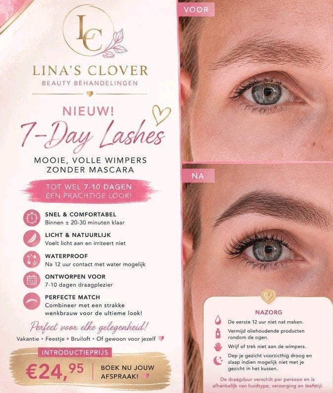 7 day lashes - nep wimpers - extensions, Ophalen, Nieuw, Zwart, Ogen