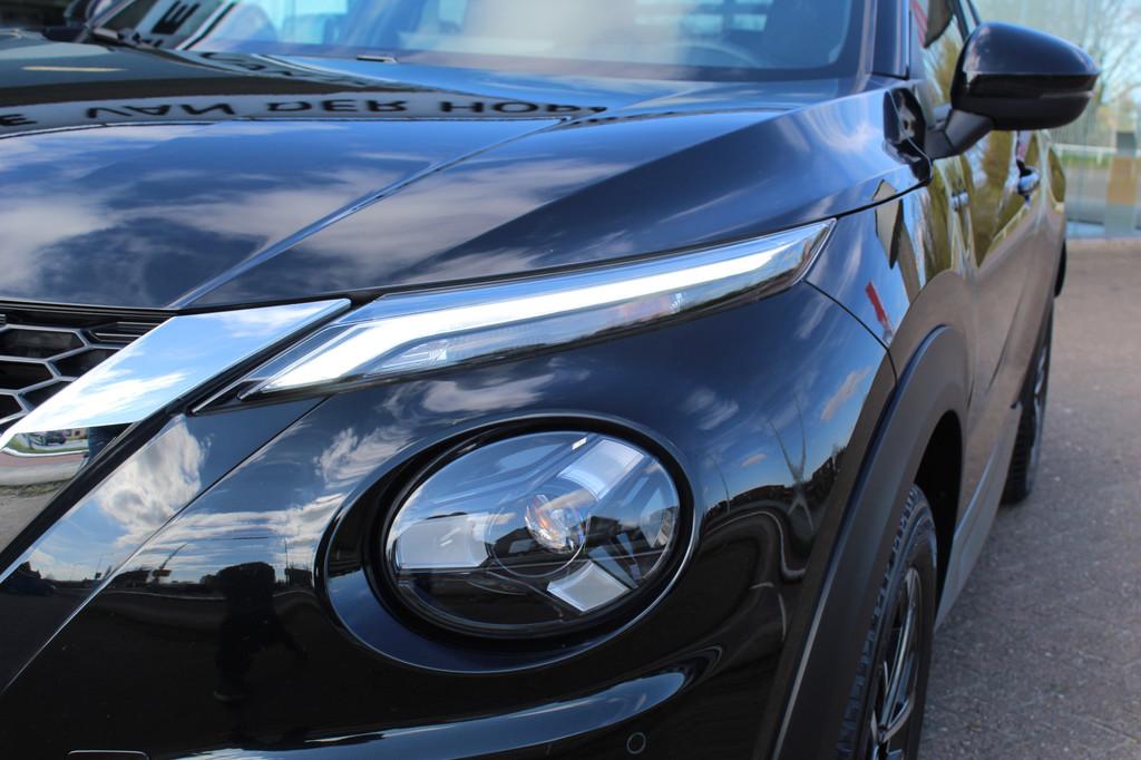 Nissan Juke 1.0 114 pk DIG-T N-Connecta Nieuwste Model Van 3, Auto's, Nissan, Voorwielaandrijving, 12 maanden, Zwart, Zwart