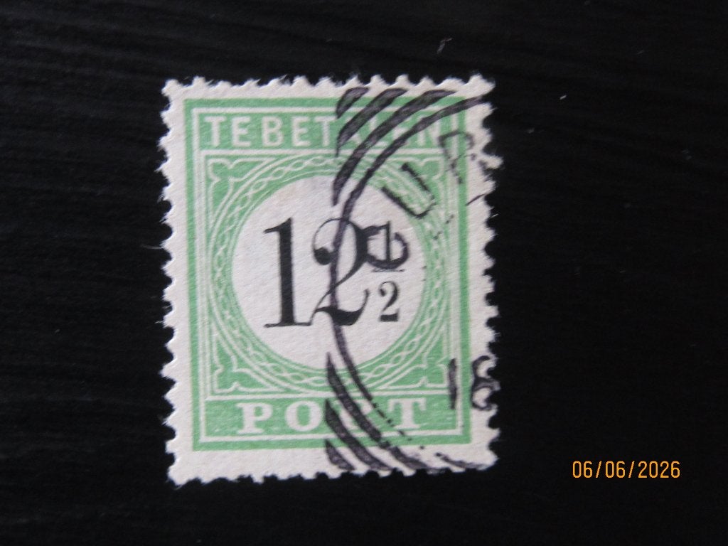 Nico Curacao Port 4 gestempeld 1889, Ophalen of Verzenden, Gestempeld