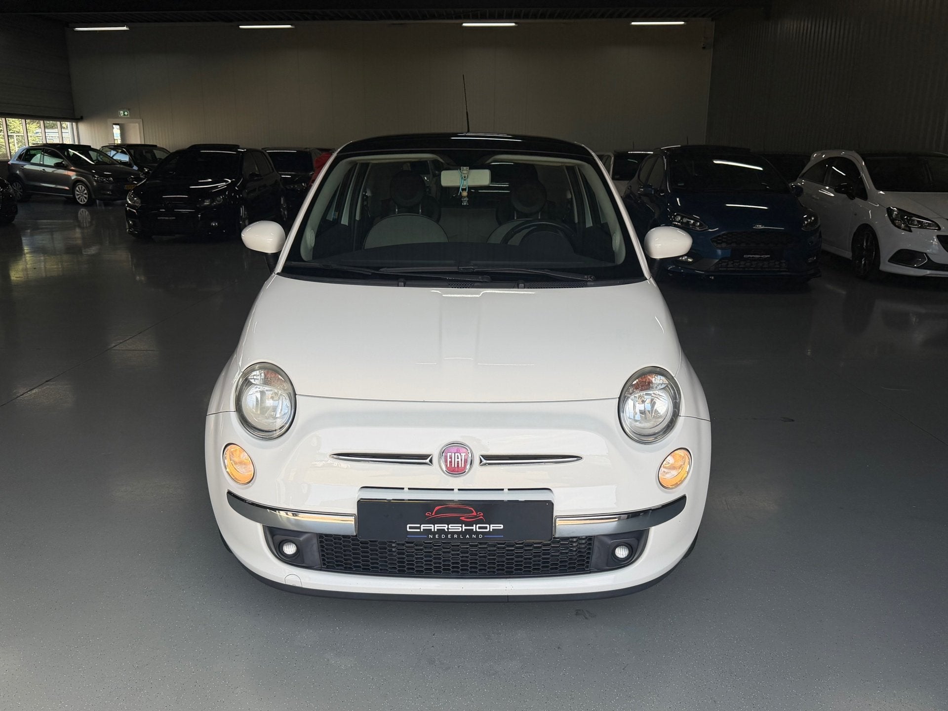 Fiat 500 1.2 Naked PANO/ELECRMN/AIRCO/APK/NETTEAUTO!, Voorwielaandrijving, Euro 5, Stof, Gebruikt