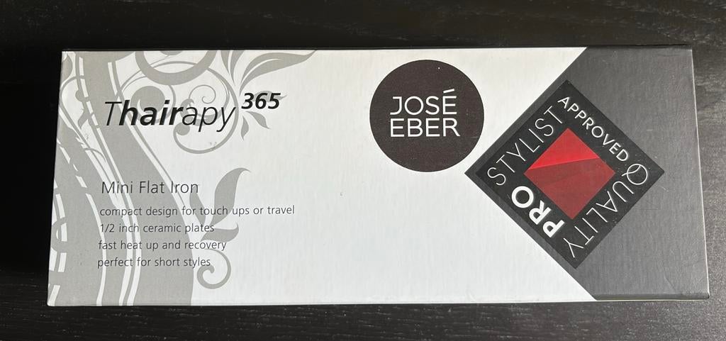 Mini stijltang reisformaat Jose Eber Thairapy 365, Sieraden, Tassen en Uiterlijk, Uiterlijk | Haarverzorging, Ophalen of Verzenden
