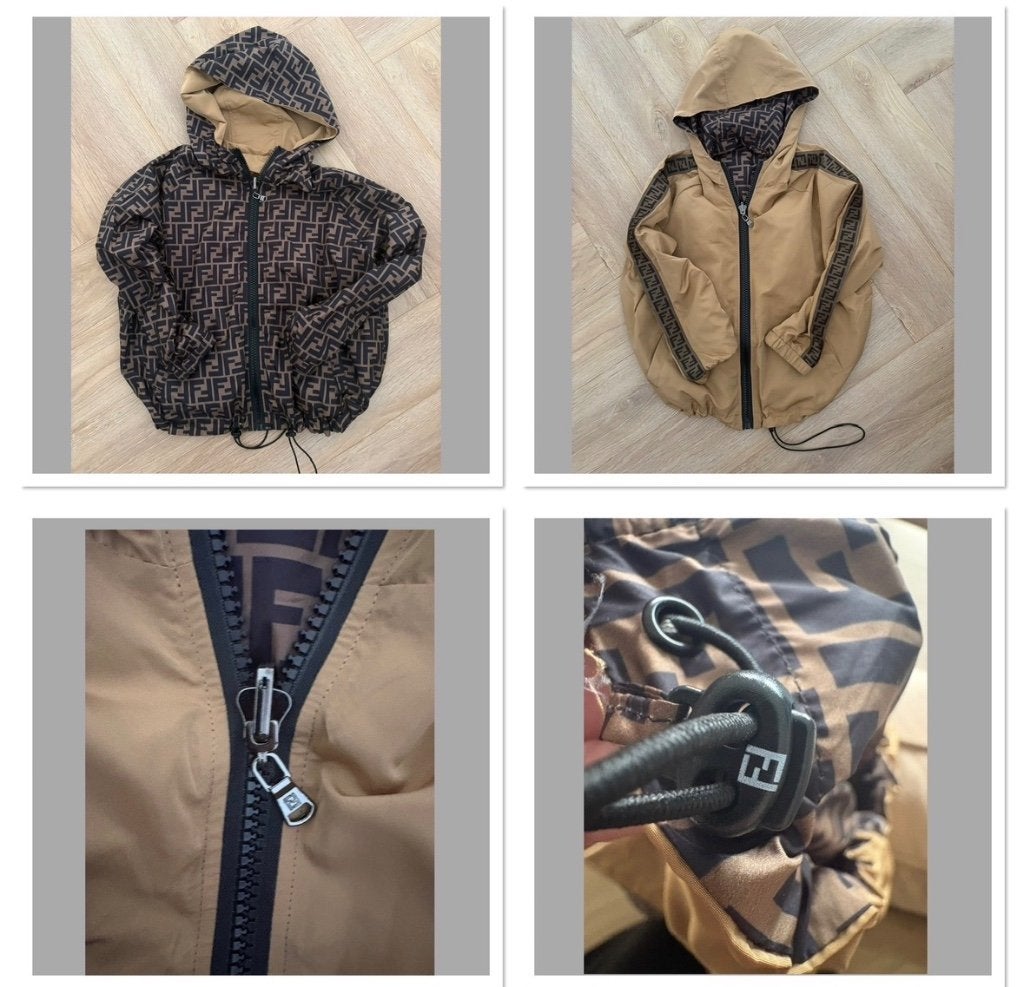 Fendi kids jasje Maat 130, Jongen of Meisje, Fendi, Nieuw, Ophalen of Verzenden