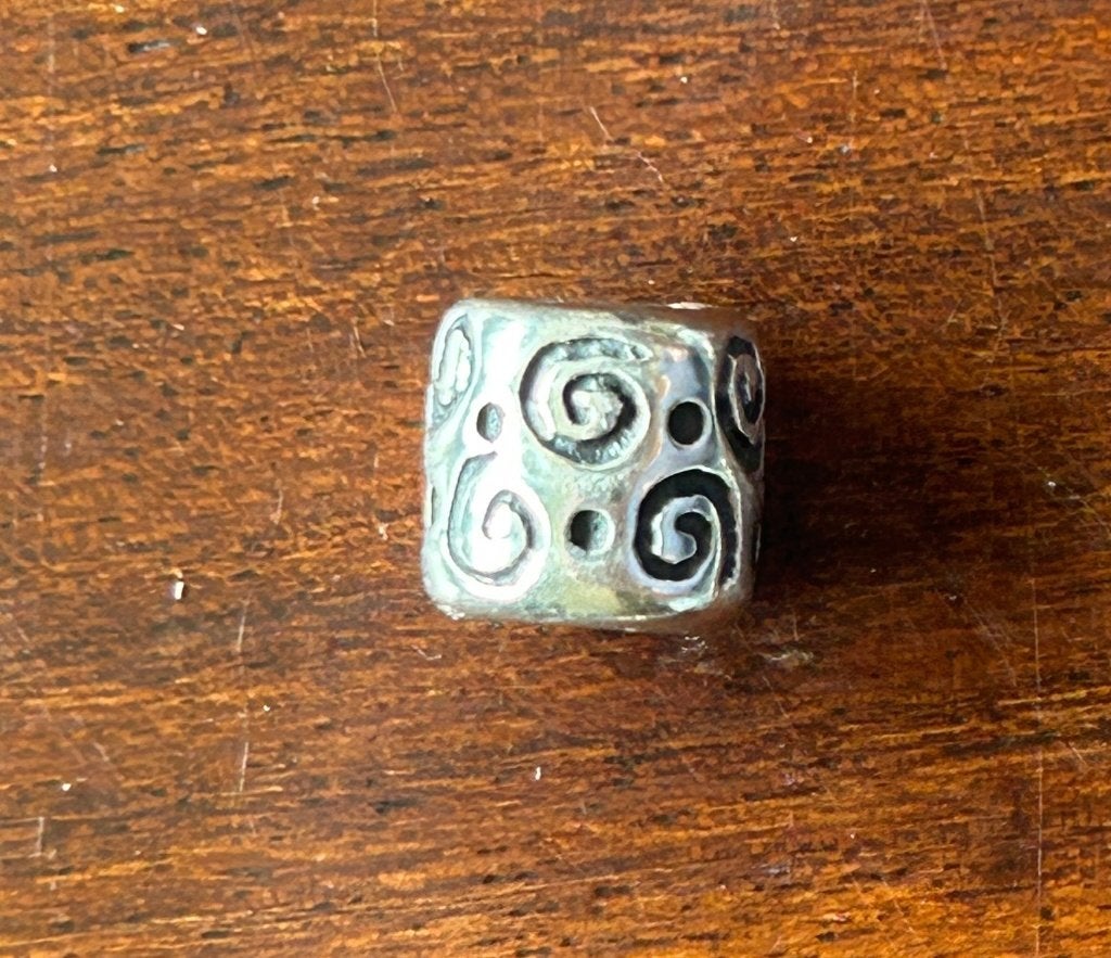 Zilveren Pandora bedel, fantasy swirls, Verzenden, Pandora, Zo goed als nieuw, 1 bedel
