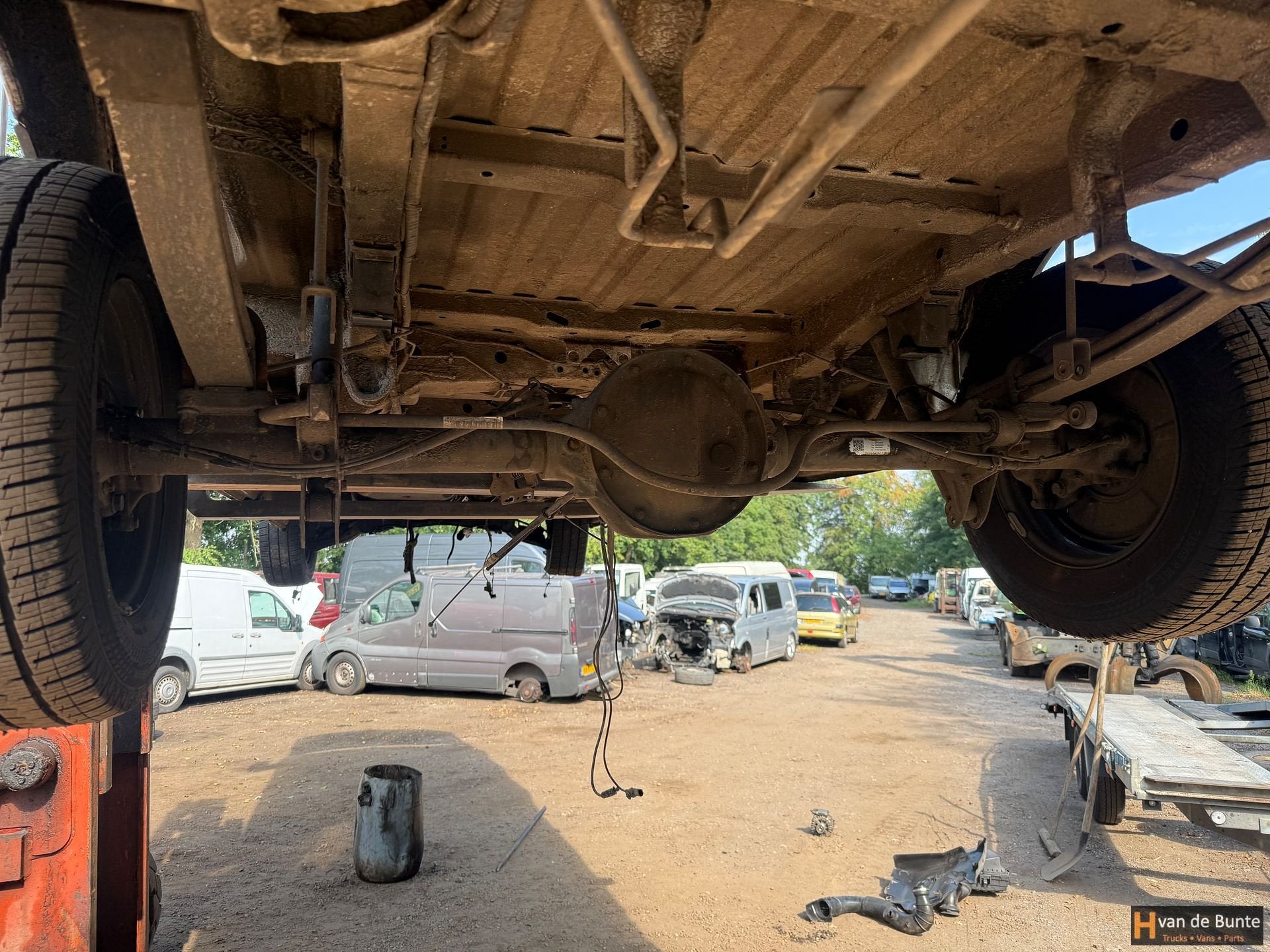 Achteras Mercedes Sprinter A9063501004    52:11, Auto-onderdelen, Ophanging en Onderstel, Ophalen, Gebruikt, -, -
