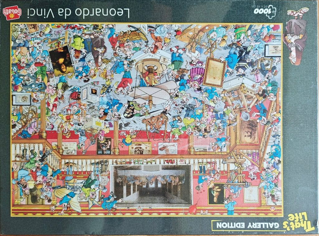 Goliath That’s Life Gallery Edition - Leonardo da Vinci, Ophalen of Verzenden, 500 t/m 1500 stukjes, Nieuw, Legpuzzel