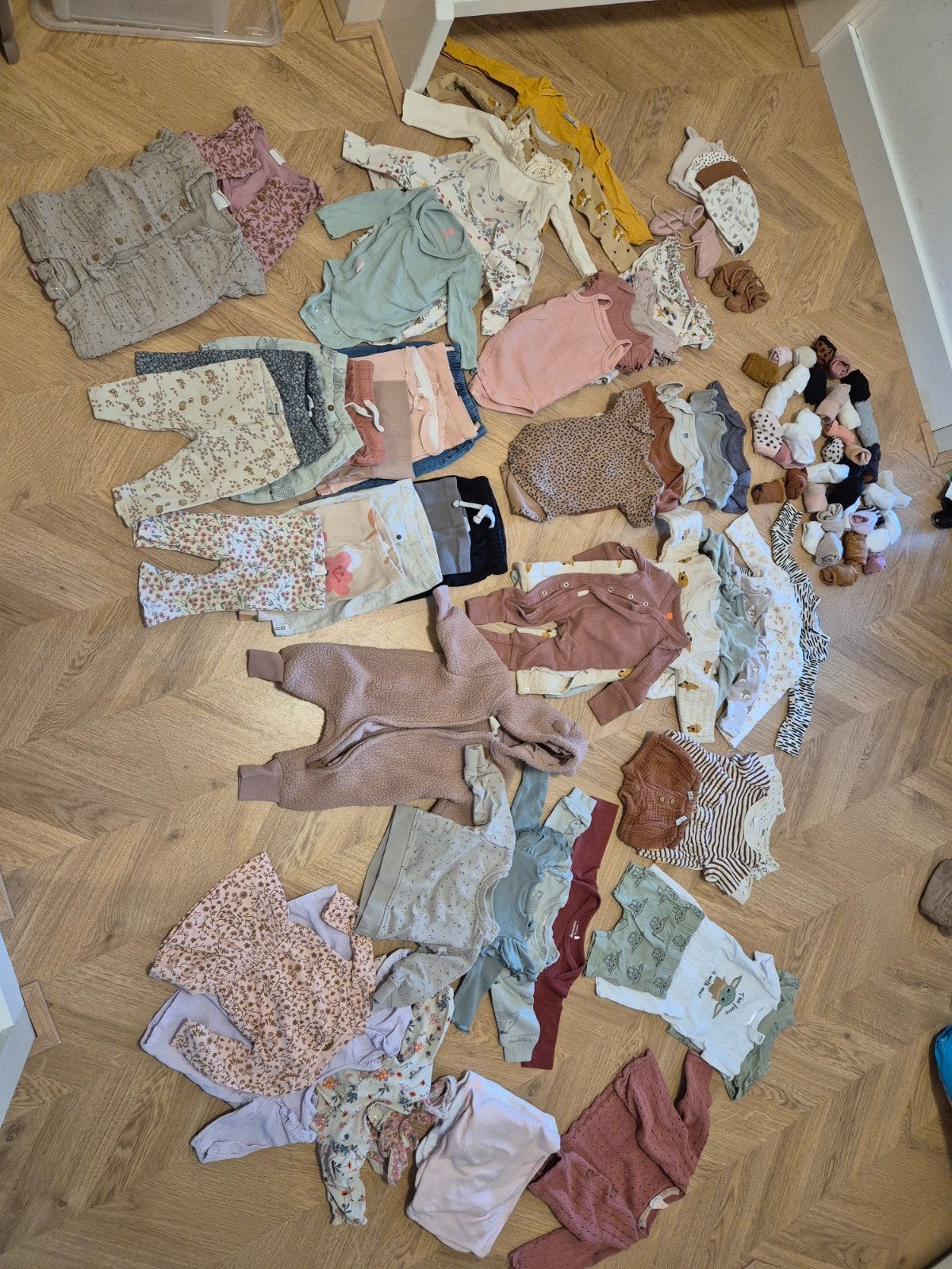Baby kledingbundel maat 50/56 oa Hema, Name it, Z8, Ophalen, Zo goed als nieuw, Diverse merken, Meisje