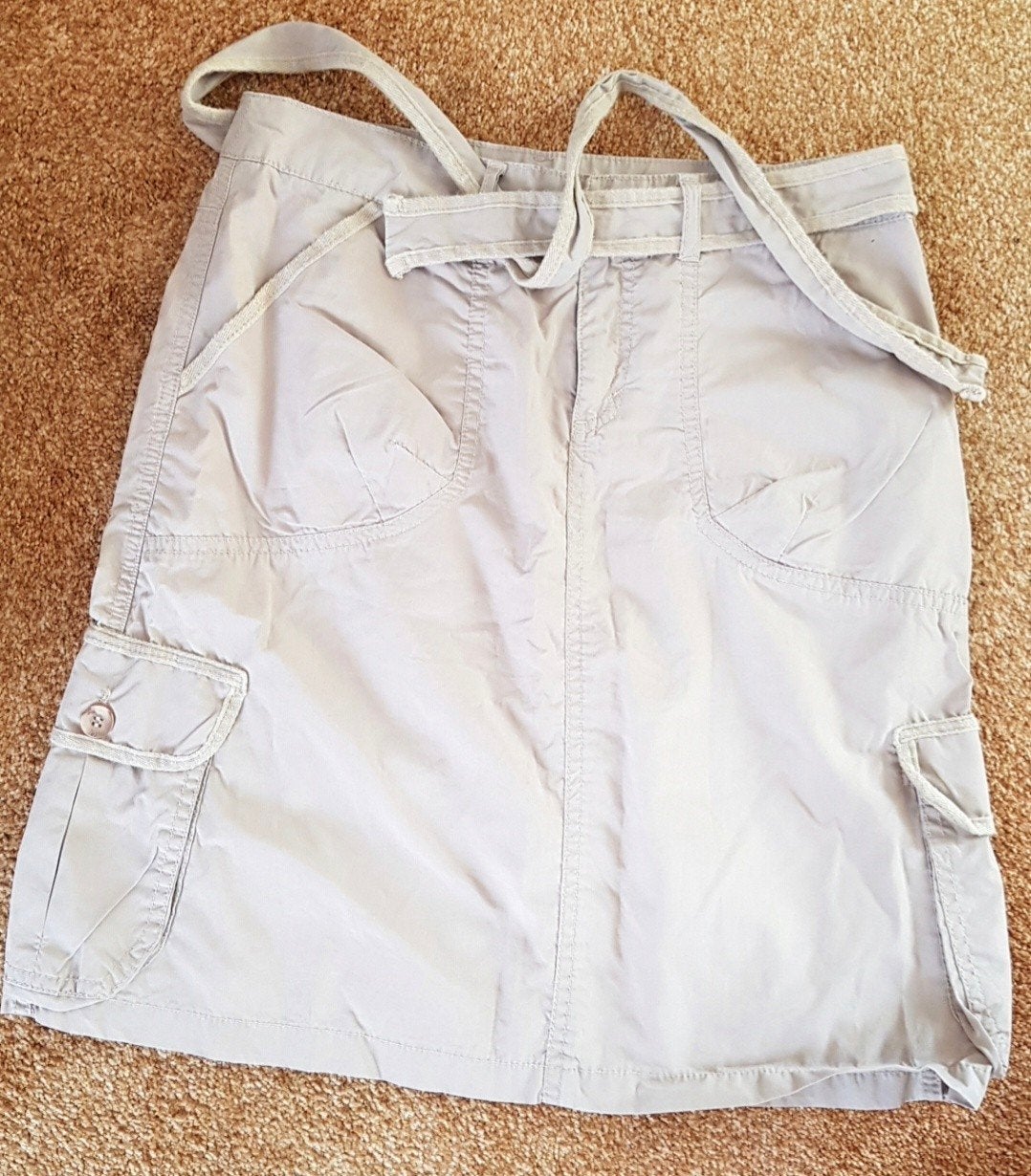Zandkleurige damesrok maat 38, Kleding | Dames, Rokken, Maat 38/40 (M), Beige, Ophalen of Verzenden, Zo goed als nieuw